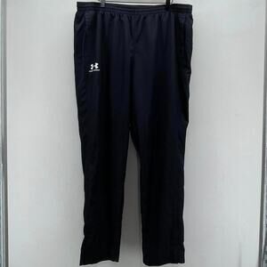 Under Armour Rival‎ Woven Track Pants Mens XXL Black Drawstring Pockets Athletic